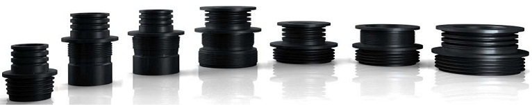 rubberen manchet header